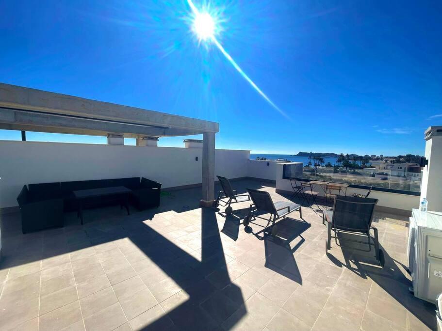 New Built 3-Bed Penthouse With Pool, Mar De Plata Apartment Mazarron Bagian luar foto